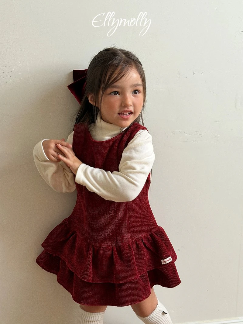 Snow Frill Dress by Ellymolly for Child - view 8