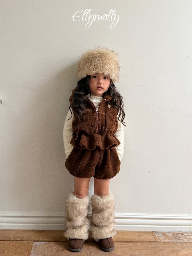 Bear Hooded Vest by Ellymolly for Child - view 11