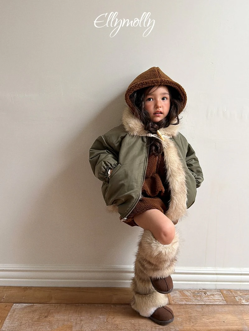 Eskimo Fur Jacket by Ellymolly for Child - view 5