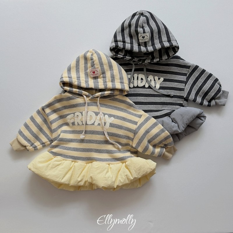 Bubble Hooded Sweatshirt by Ellymolly for Child - view 1
