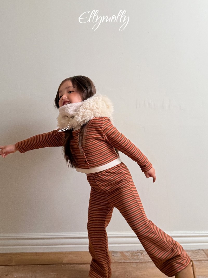 Latte Striped Top by Ellymolly for Child - view 12