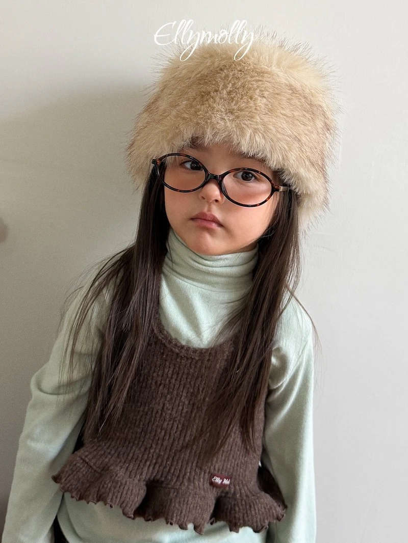 Snow Warmer Mock Neck Tee by Ellymolly for Child - view 6