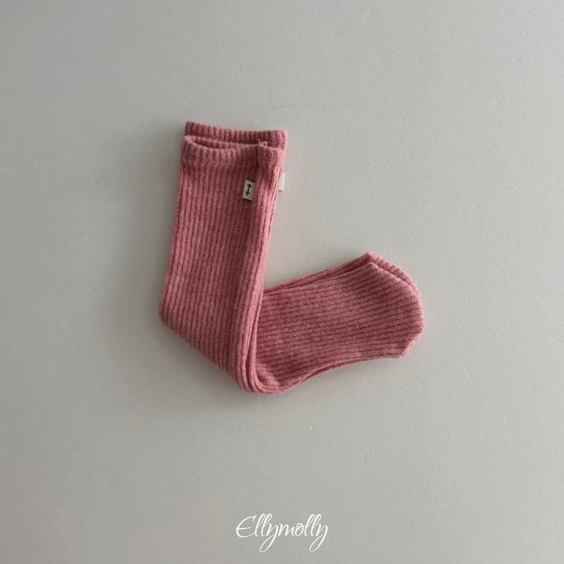 Wool Ribbed Socks by Ellymolly for Child - view 5