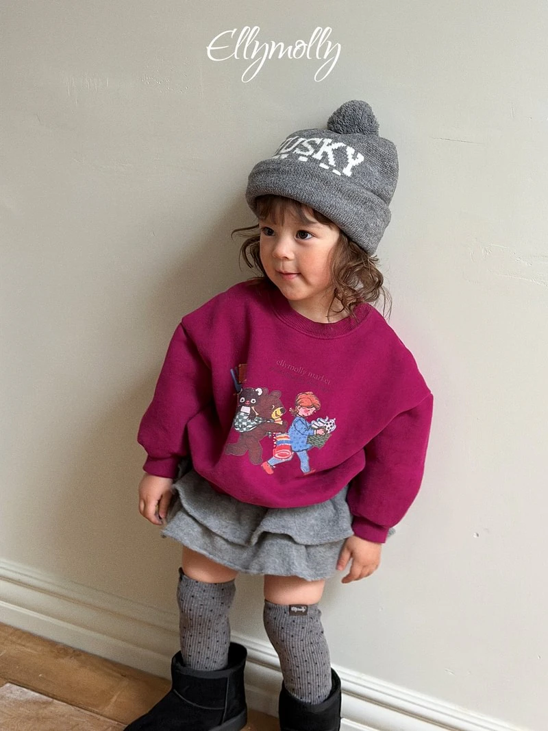 Market Friends Sweatshirt by Ellymolly for Child - view 6