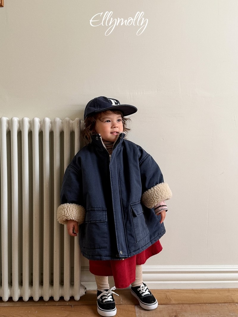 Pompom Corduroy Skirt by Ellymolly for Child - view 9