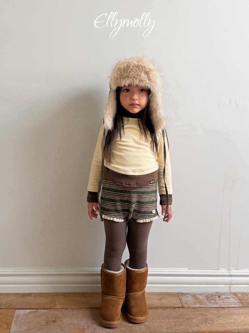 House Wool Knit Shorts by Ellymolly for Child - view 5