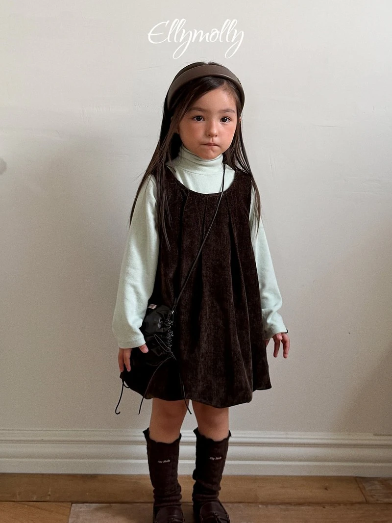 Snow Warmer Mock Neck Tee by Ellymolly for Child - view 7
