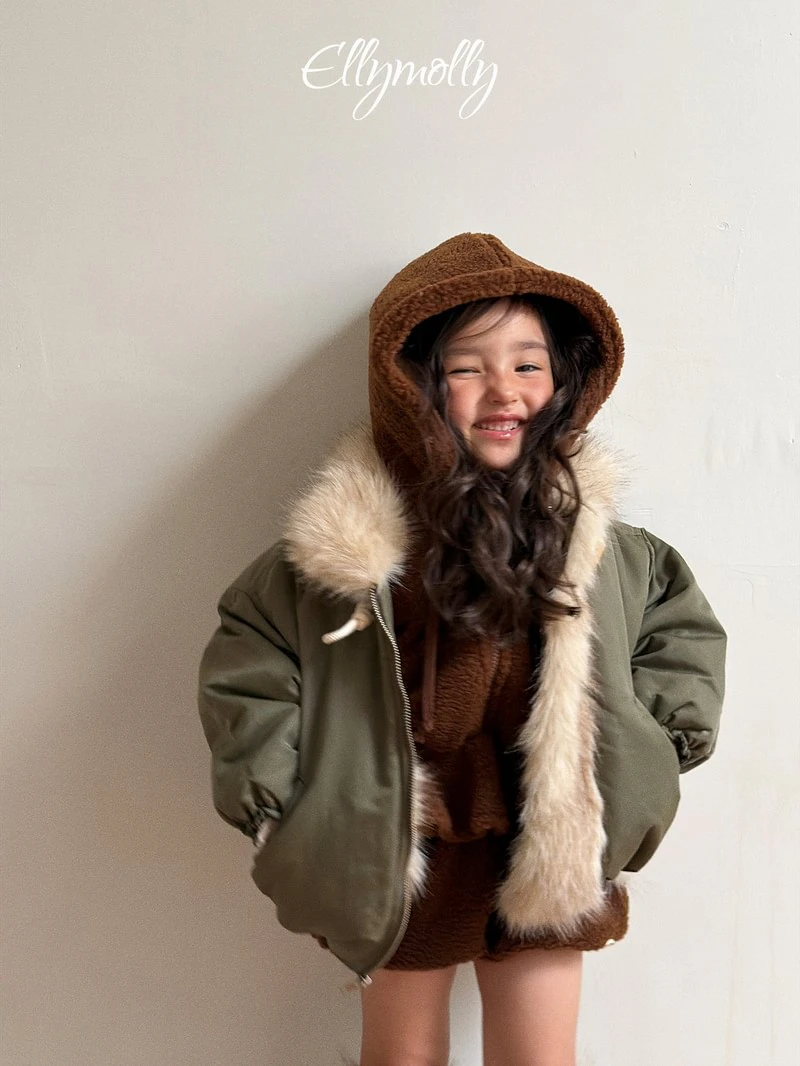 Eskimo Fur Jacket by Ellymolly for Child - view 8