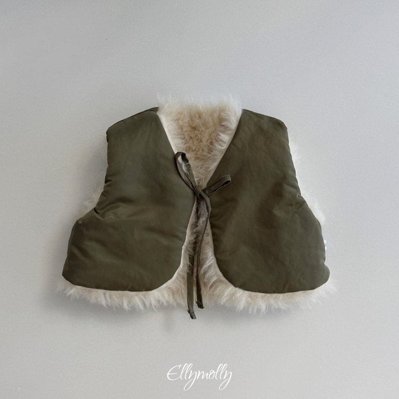Puffy Reversible Vest by Ellymolly for Child - view 1