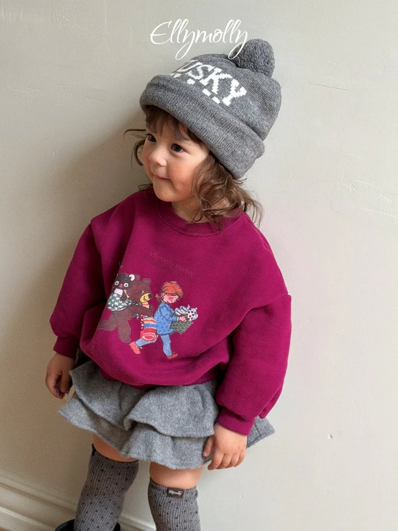 Market Friends Sweatshirt by Ellymolly for Child - view 7