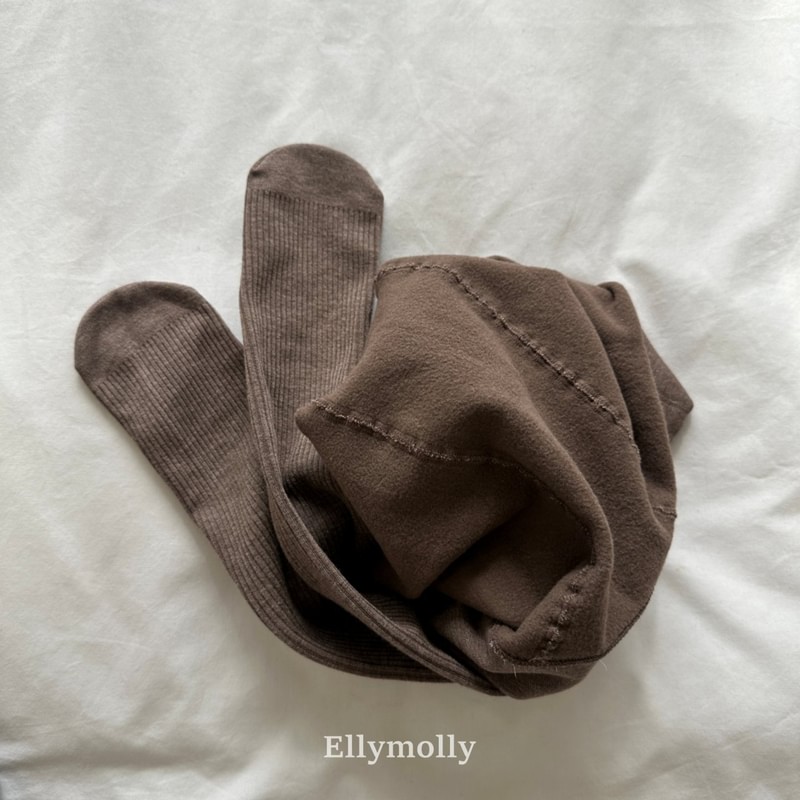 Fleeced Basic Tights by Ellymolly for Child - view 12