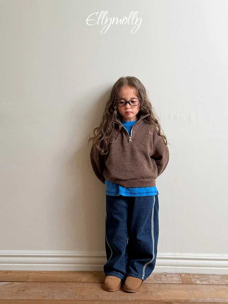 Arden Wool Zip-up by Ellymolly for Child - view 7
