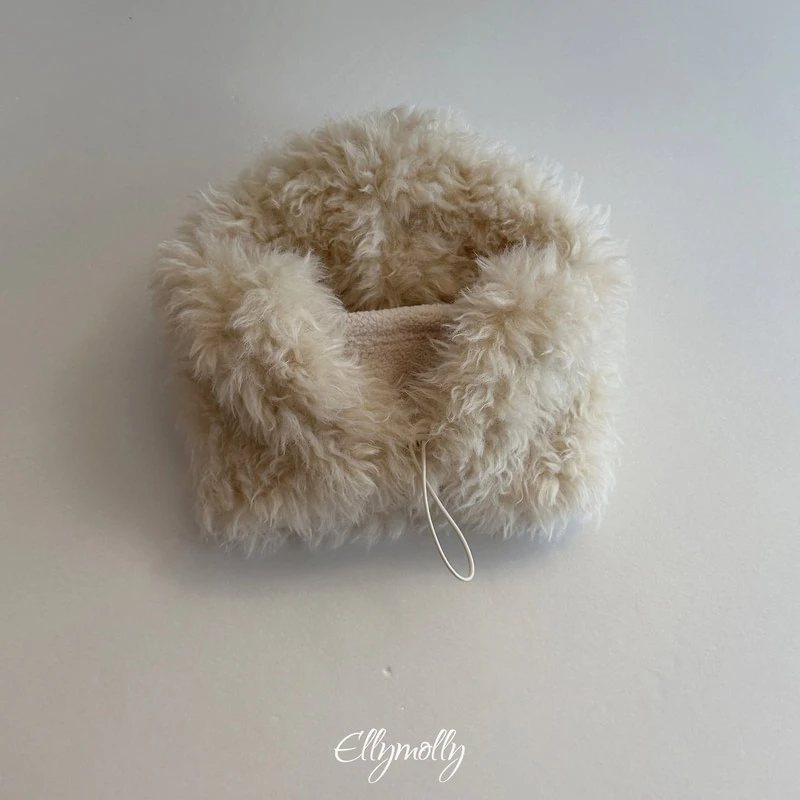 Fluffy Hooded Warmer by Ellymolly for Child - view 6