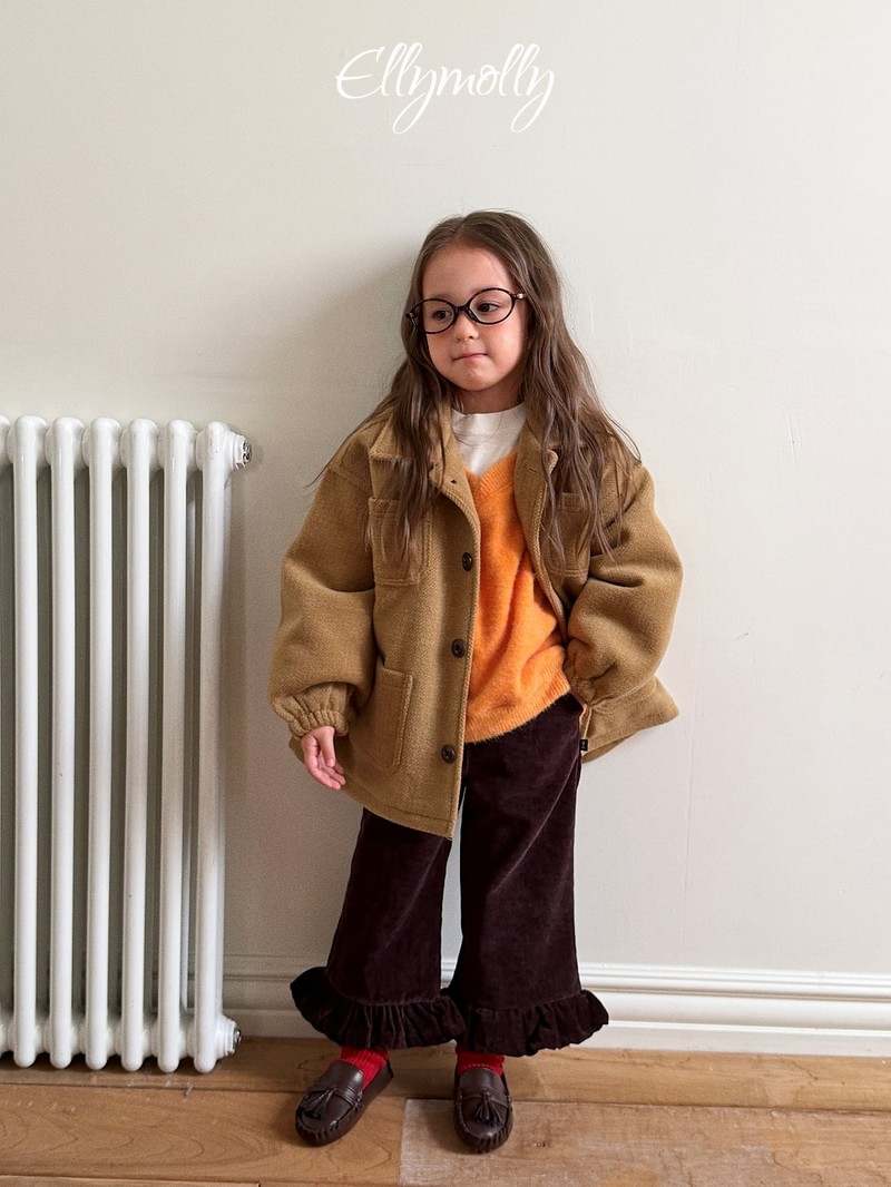 Hollic Fleeced Frill Pants by Ellymolly for Child - view 12