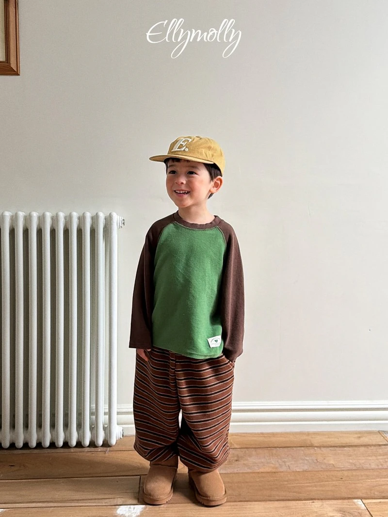 Leon Color Block Raglan Tee by Ellymolly for Child - view 7