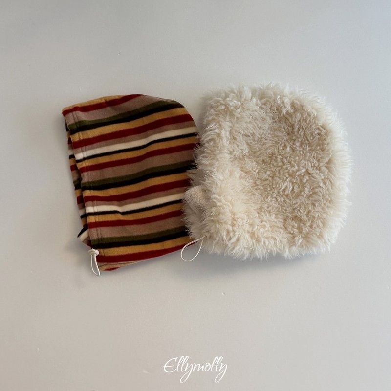 Fluffy Hooded Warmer by Ellymolly for Child - view 4