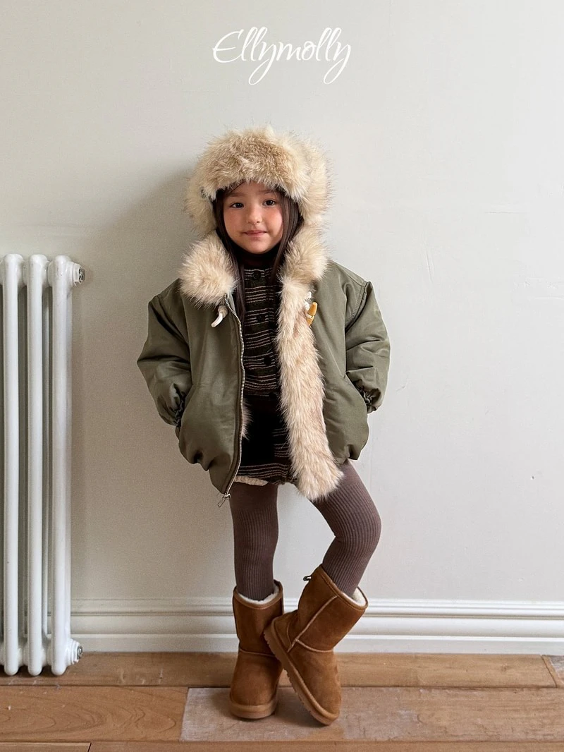 Eskimo Fur Jacket by Ellymolly for Child - view 12