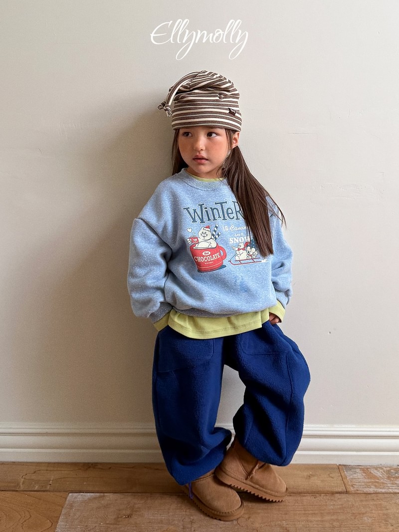 Winter Snow Sweatshirt by Ellymolly for Child - view 4