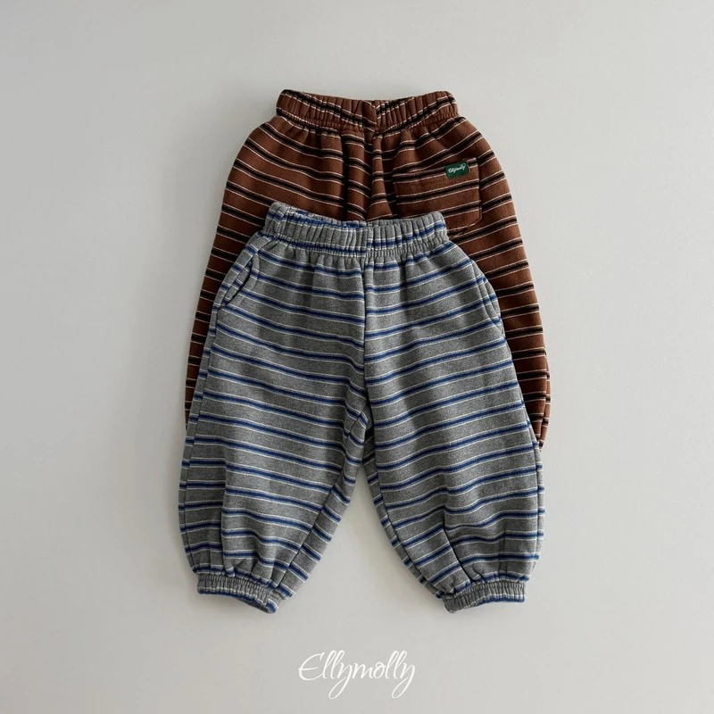 Toto Striped Jogger Pants by Ellymolly for Child - view 1