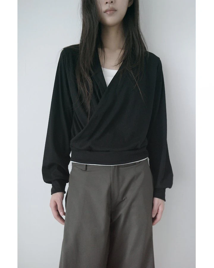 Maun Wrap Sweatshirt by Enten for Women - view 3