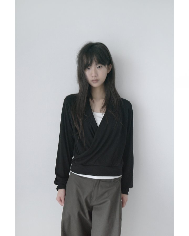 Maun Wrap Sweatshirt by Enten for Women - view 4