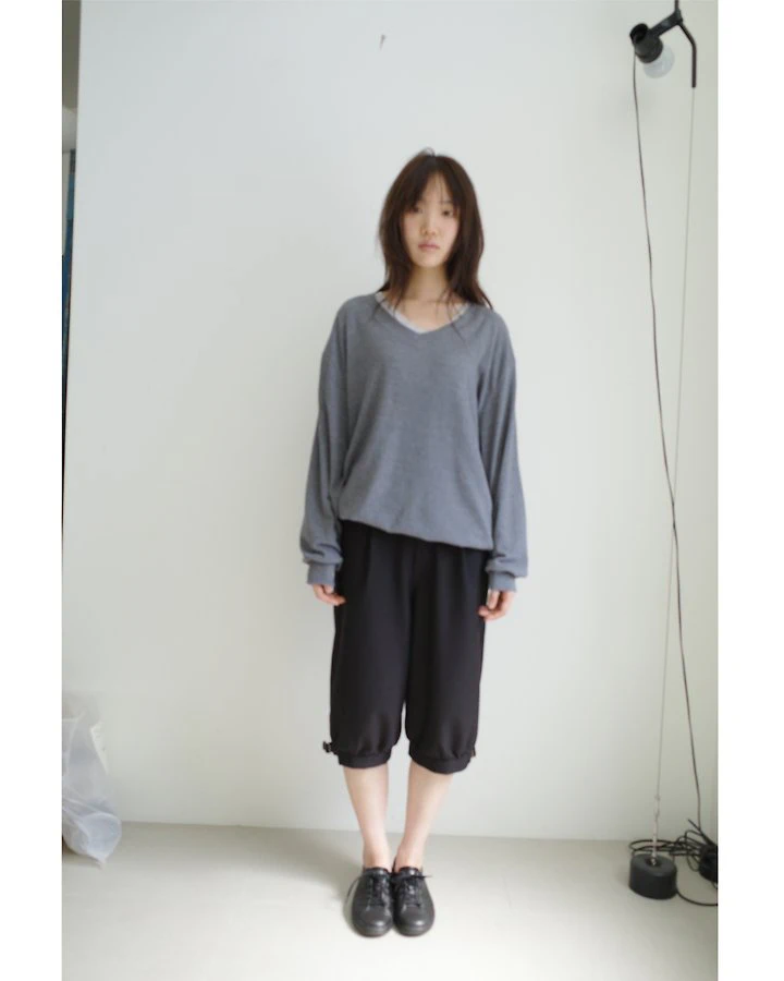 Emma V-Neck Sweatshirt by Enten for Women - view 2