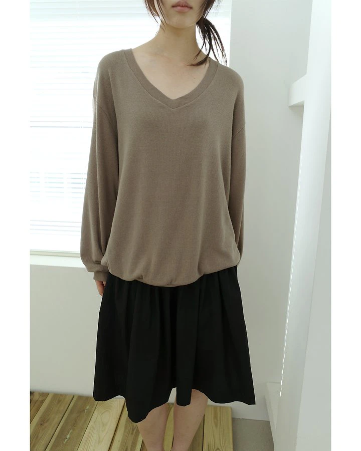 Emma V-Neck Sweatshirt by Enten for Women - view 4