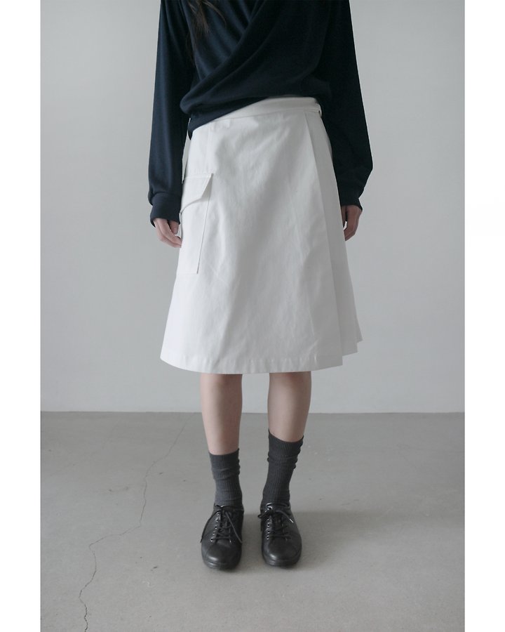 Lander Wrap Skirt by Enten for Women - view 3