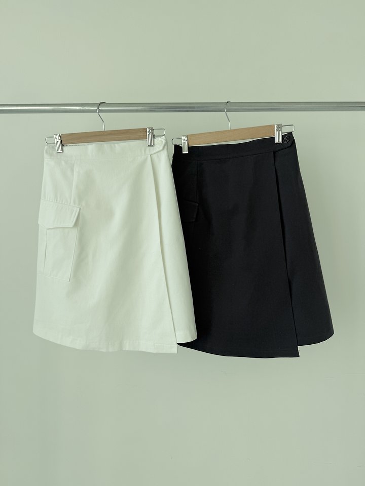 Lander Wrap Skirt by Enten for Women - view 5
