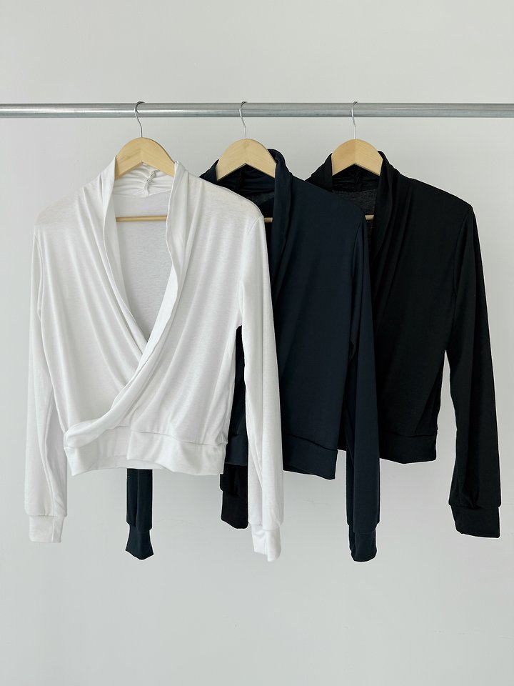 Maun Wrap Sweatshirt by Enten for Women - view 5