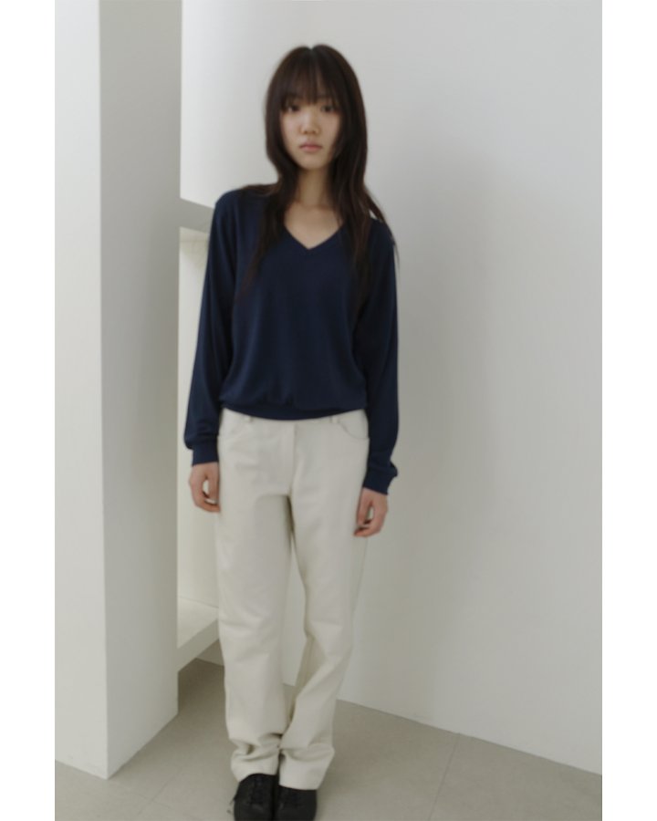 Smi V-Neck Sweatshirt by Enten for Women - view 2