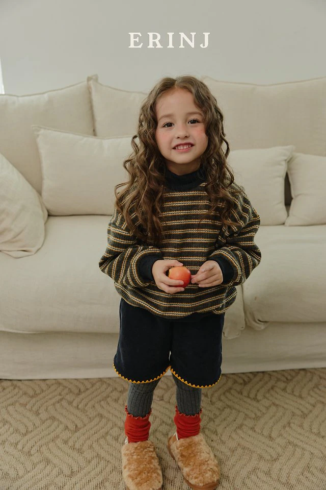 Color Contrast Knit Sweatshirt by Erin J for Child - view 7