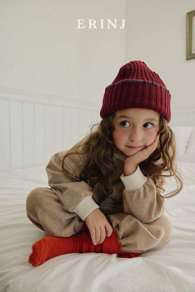 Mellow Ribbed Beanie by Erin J for Child - view 3