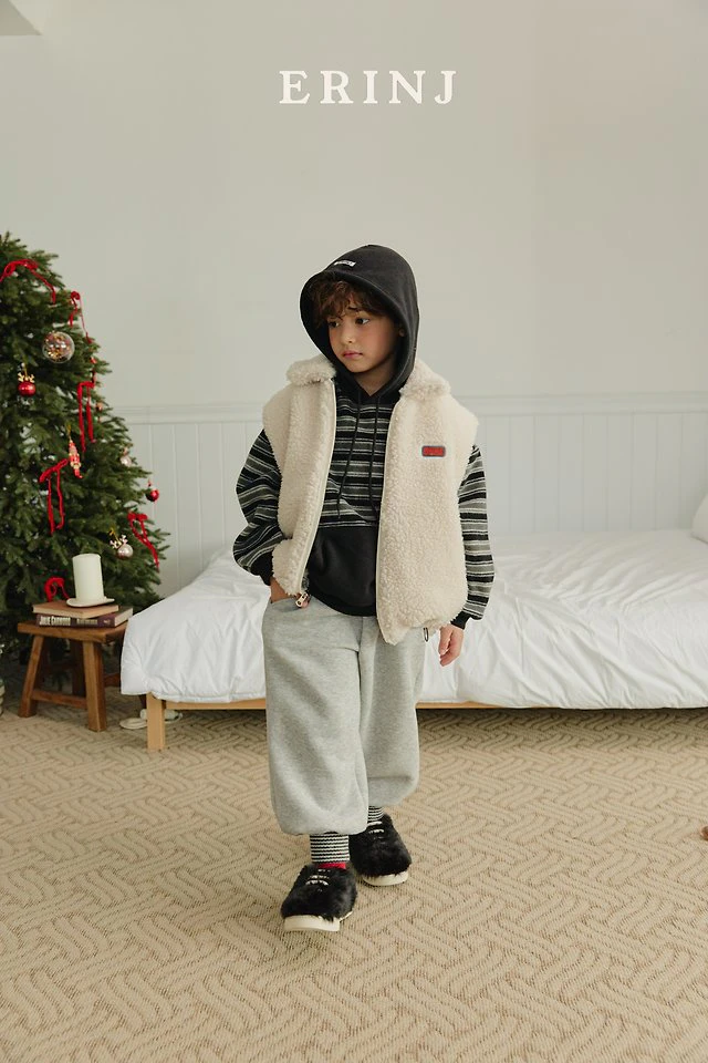 Snow Color Contrast Jogger Pants by Erin J for Child - view 12