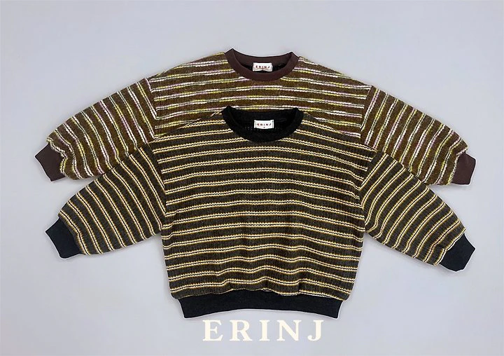Color Contrast Knit Sweatshirt by Erin J for Child - view 1