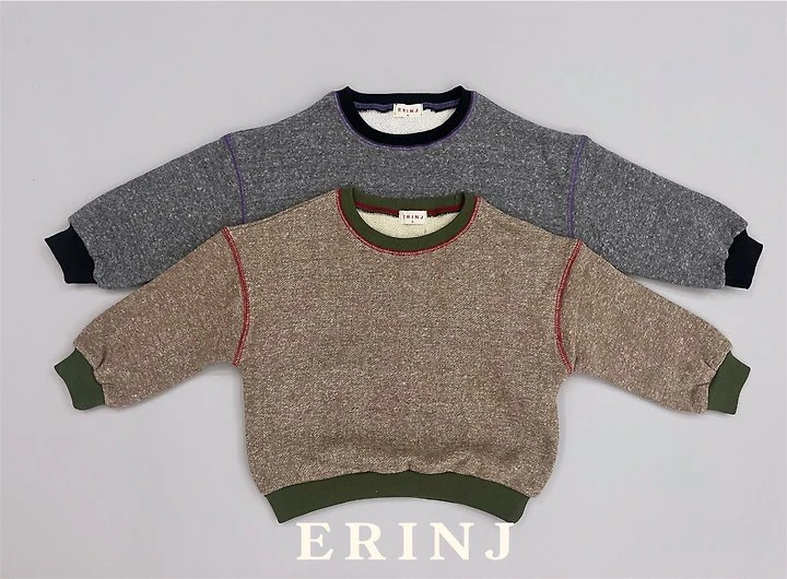 Oatmeal Stitch Sweatshirt by Erin J for Child - view 1