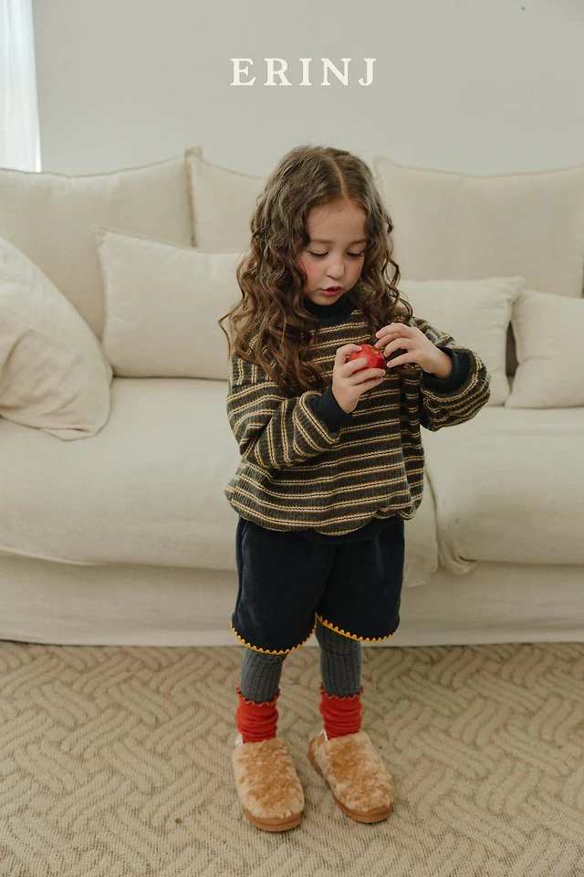 Color Contrast Knit Sweatshirt by Erin J for Child - view 4
