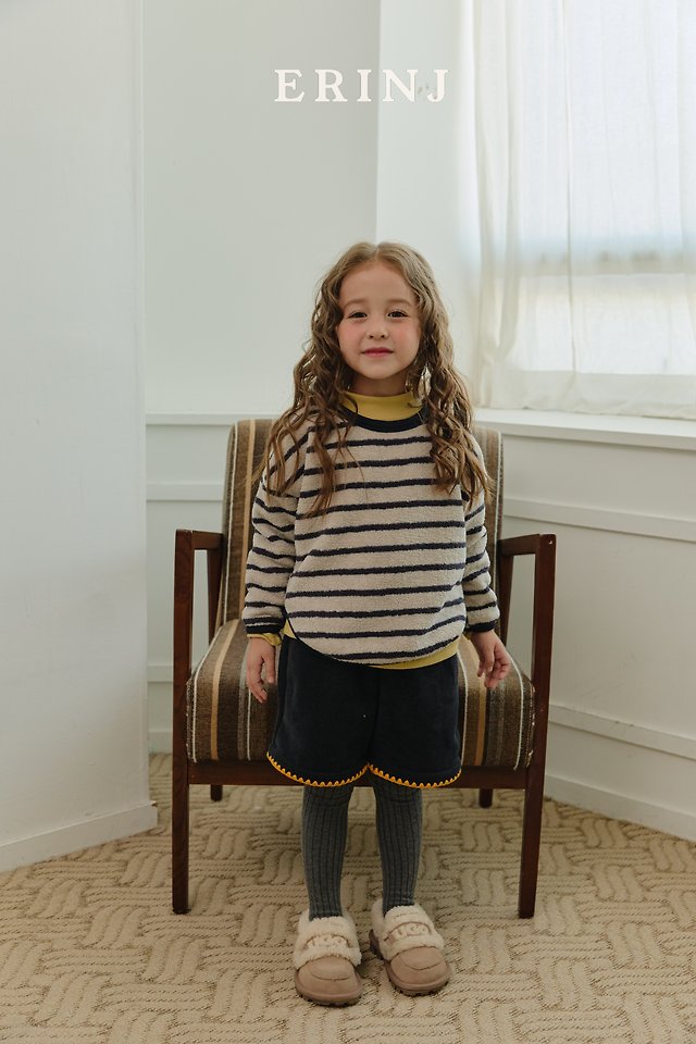 Soft Half Mock Neck Tee by Erin J for Child - view 9