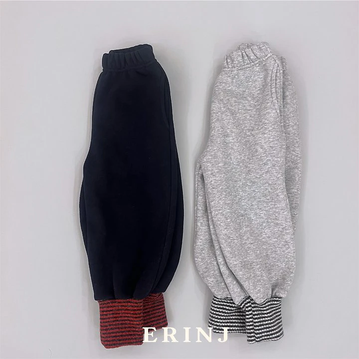 Snow Color Contrast Jogger Pants by Erin J for Child - view 1