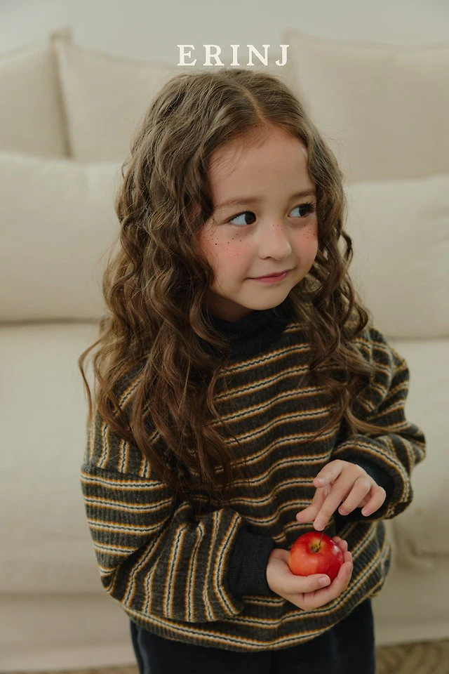 Color Contrast Knit Sweatshirt by Erin J for Child - view 6