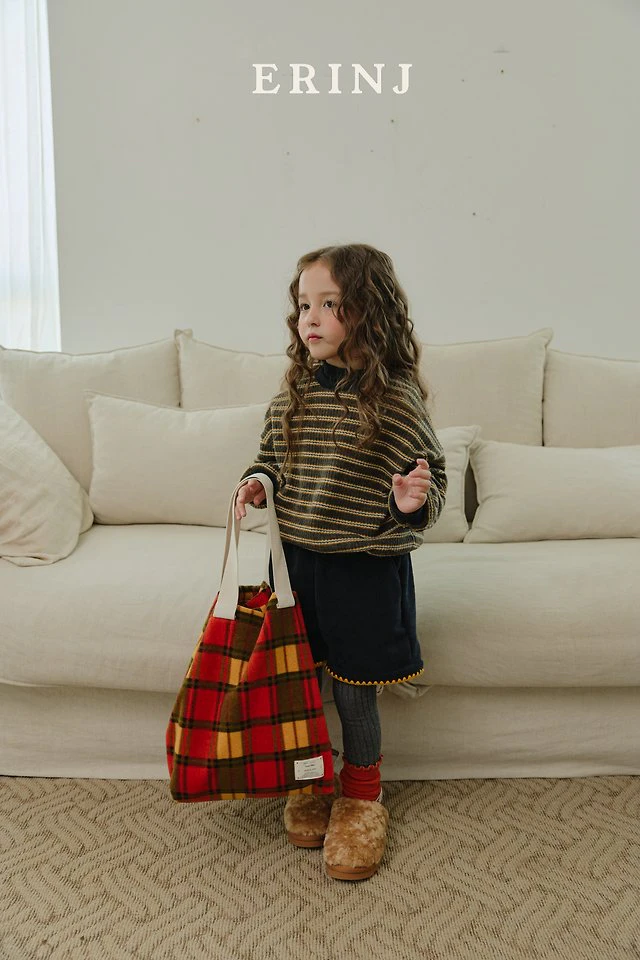 Color Contrast Knit Sweatshirt by Erin J for Child - view 8