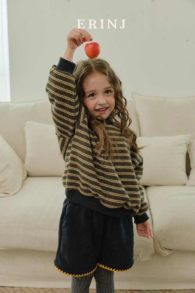 Color Contrast Knit Sweatshirt by Erin J for Child - view 9