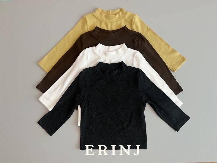 Soft Half Mock Neck Tee by Erin J for Child - view 1