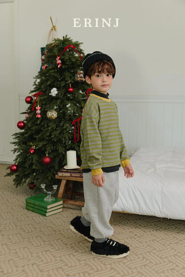 Snow Color Contrast Jogger Pants by Erin J for Child - view 6