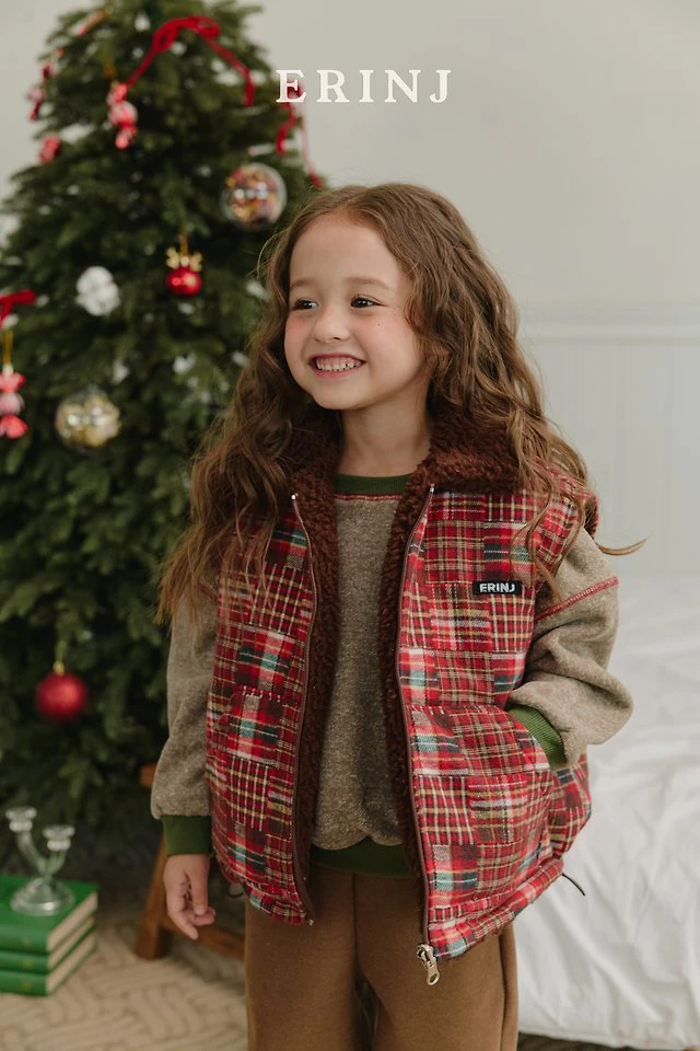 Oatmeal Stitch Sweatshirt by Erin J for Child - view 9