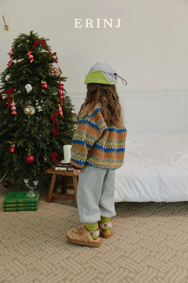 Snow Color Contrast Jogger Pants by Erin J for Child - view 9