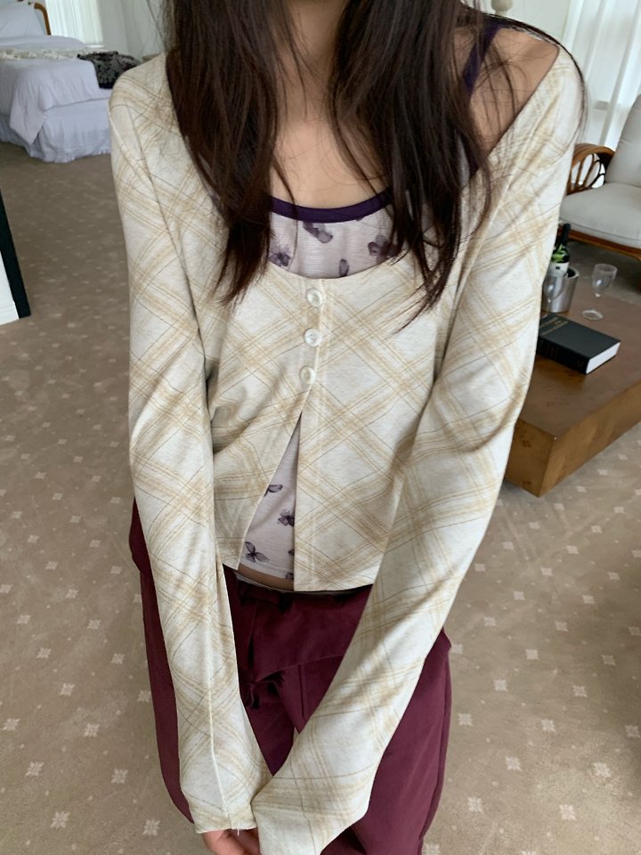 Argyle Cardigan by Flash for Women - view 11