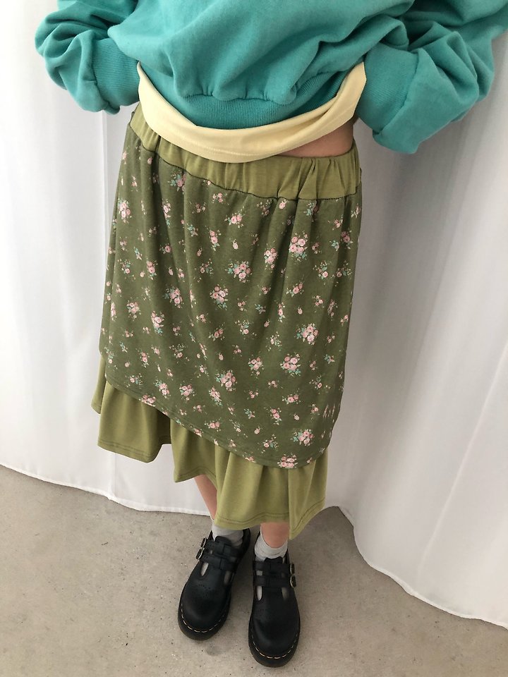 Yeori Shirring Skirt by Flash for Women - view 10