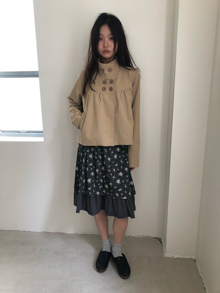 Yeori Shirring Skirt by Flash for Women - view 4