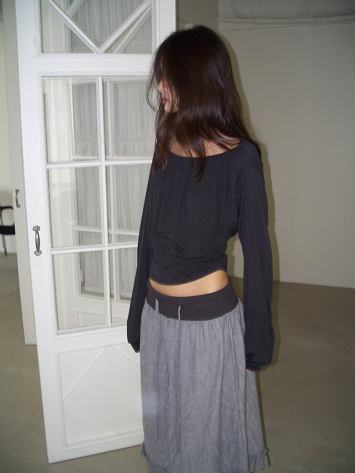 Cami Shirring Tee by Flash for Women - view 1